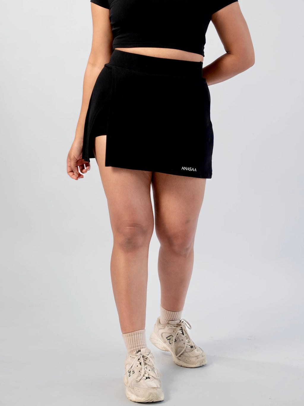 Zephyr Skort Jet Black