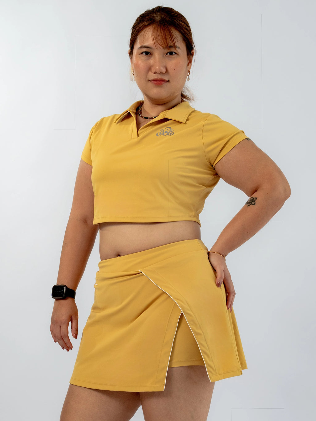Serene Top Mustard Yellow